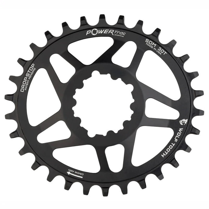 Wolf Tooth Components Sram Elliptical Chainring - Direct Mount, Boost, 30t