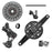 SRAM X0 T-Type 36t Chainring, 160mm Crankarms, Pedal Assist Groupset