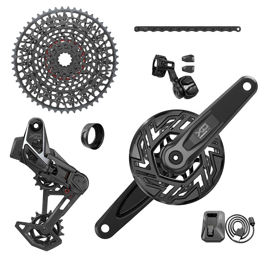 SRAM X0 T-Type 36t Chainring, 160mm Crankarms, Pedal Assist Groupset