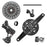 SRAM X0 T-Type 36t Chainring, 160mm Crankarms, Pedal Assist Groupset