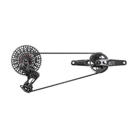 SRAM X0 T-Type Eagle Transmission Groupset - 165mm Crank, 32t Chainring, AXS POD Controller, 10-52t Cassette, Rear Derailleur, Chain