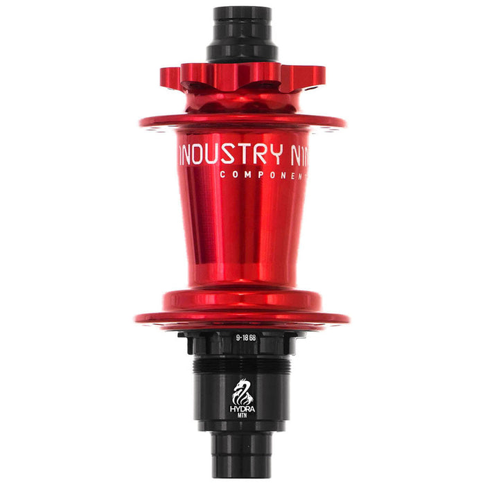 Industry Nine Hydra Mountain Classic Hubset, XD, 28h, Center Lock, 15x110 / 12x148, Red