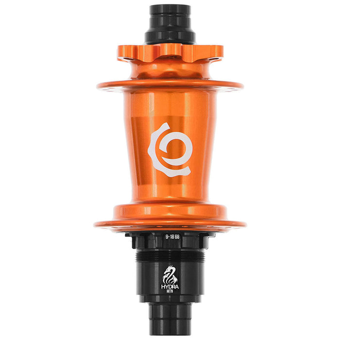 Industry Nine Hydra Mountain Classic Hubset, MS, 32h, ISO 6-Bolt, 15x110 / 12x148, Orange