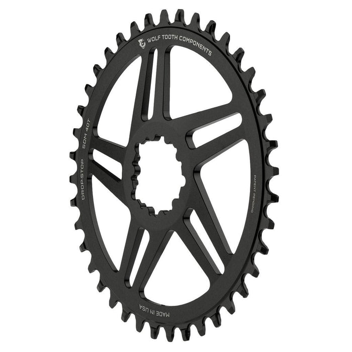 Wolf Tooth Direct Mount Chainring - 32t, SRAM Direct Mount, Drop-Stop, For SRAM 3-Bolt Cranksets, 6mm Offset