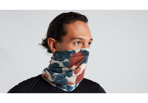 Specialized drirelease grmnt wash merino neck gaiter white mountains one size