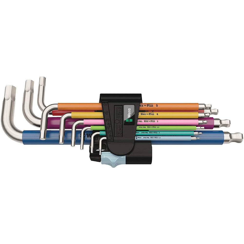 Wera 3950/9 Hex-Plus, L-Key, Hex Wrench Set