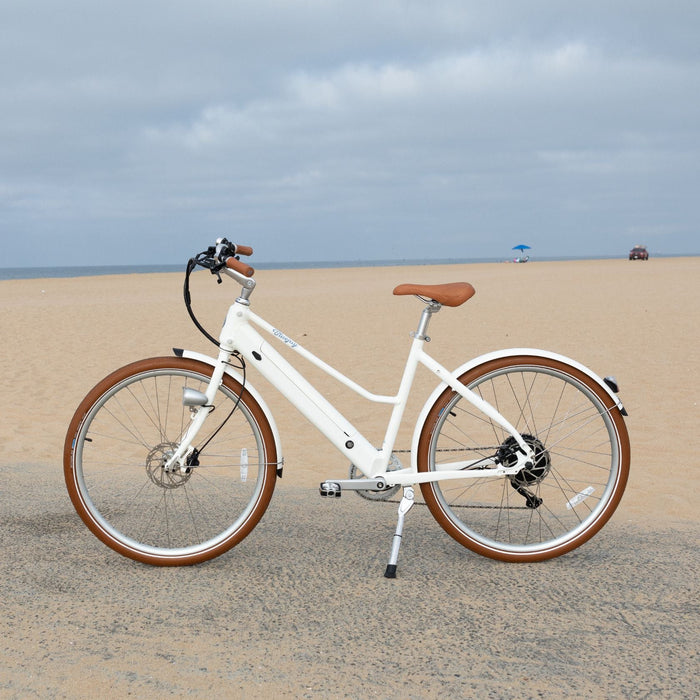 Bluejay Premiere Lite - Modern White Electric Bike