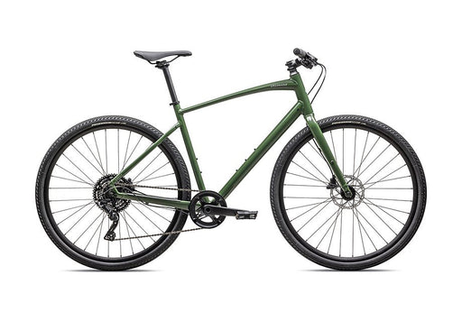 2025 Specialized sirrus x 3.0 km bike gloss cypress / cool grey reflective l