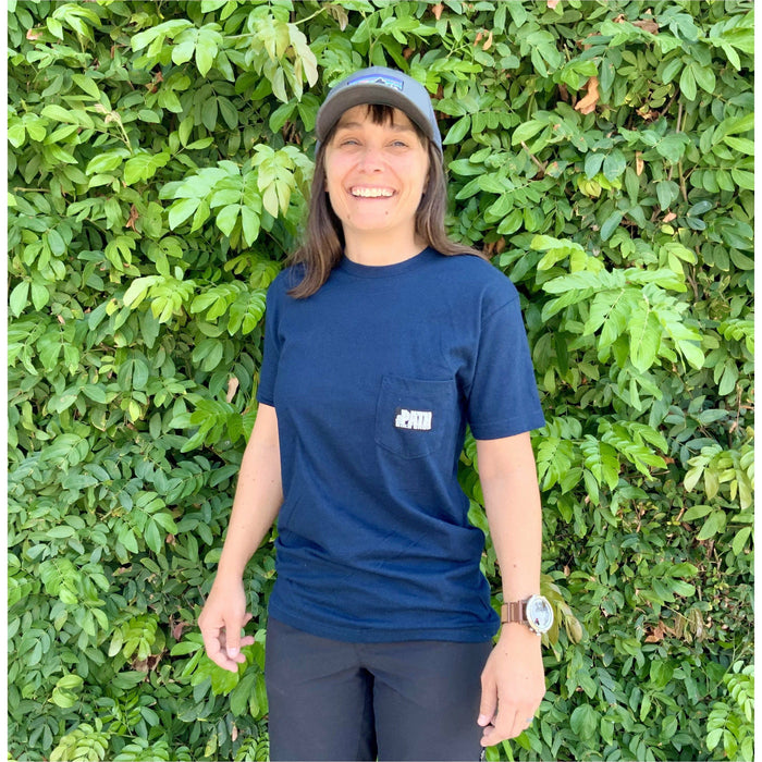 The Path Bike Shop Pocket Crew Neck Tee