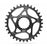 absoluteBLACK Round Direct Mount Chainring - 28t, CINCH Direct Mount, Narrow-Wide, 3mm Offset