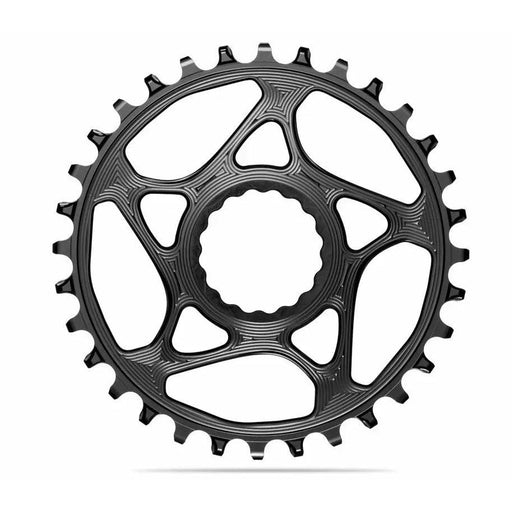 absoluteBLACK Round Direct Mount Chainring - 28t, CINCH Direct Mount, Narrow-Wide, 3mm Offset
