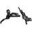 SRAM G2 R Disc Brake and Lever - Front, Hydraulic, Post Mount, Diffusion Black Anodized, A2