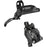 SRAM Maven Silver Disc Brake and Lever - Rear, Post Mount, 4-Piston, SS Hardware, Black, A1