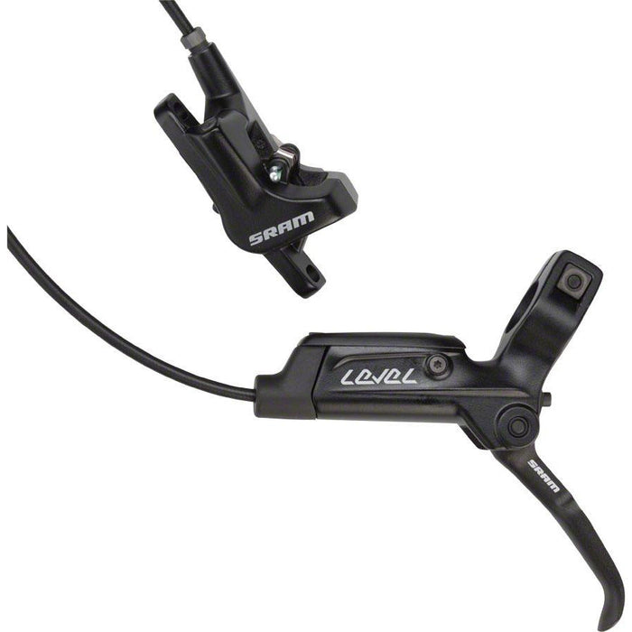 SRAM Level Disc Brake Caliper and Lever - Front, Hydraulic, Post Mount, Black, A1