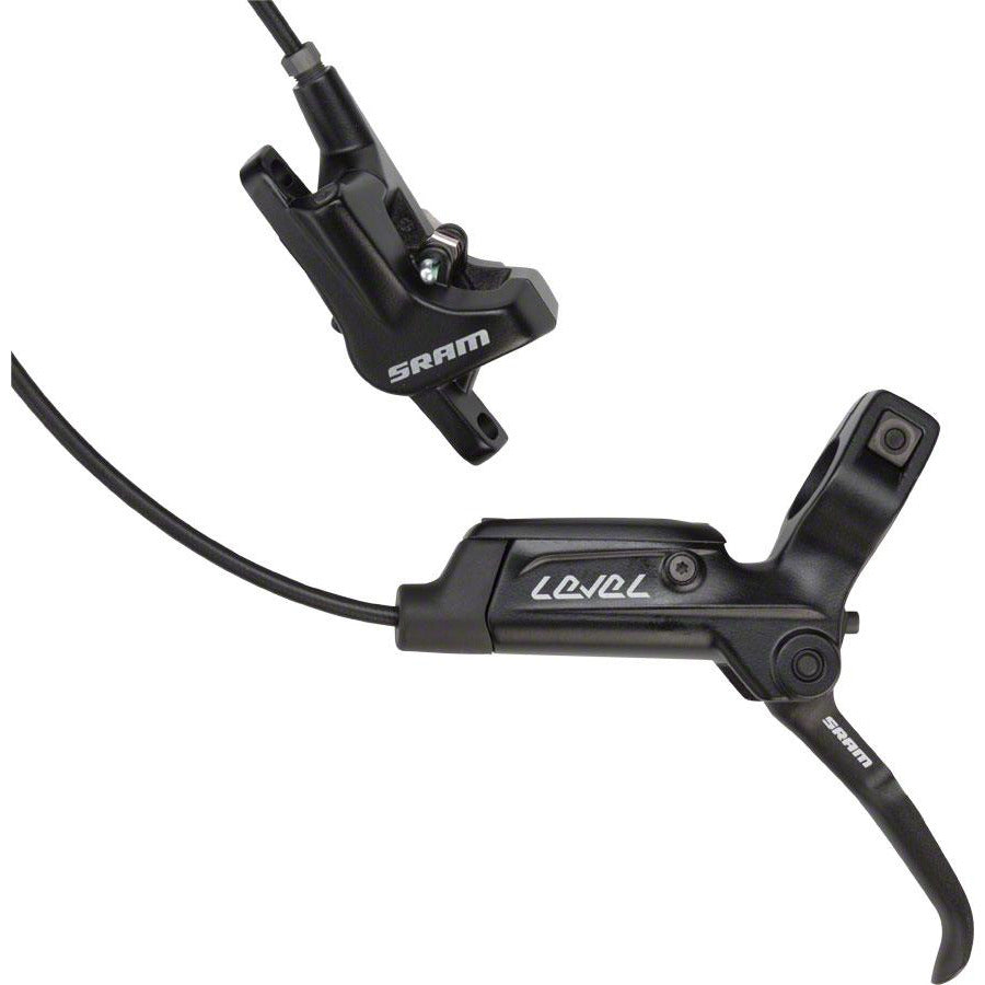 SRAM Level Disc Brake Caliper and Lever - Front, Hydraulic, Post Mount, Black, A1