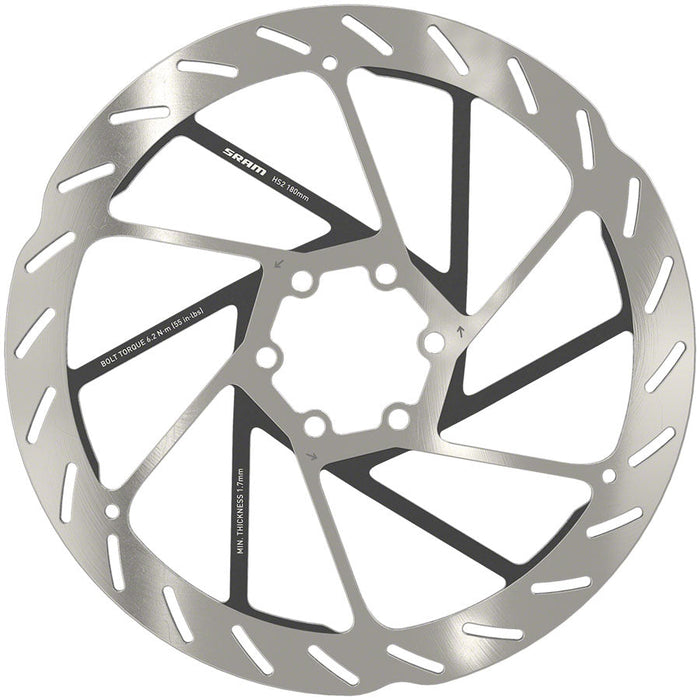 Sram HS2 Disc Brake Rotor - 180mm, 6-Bolt