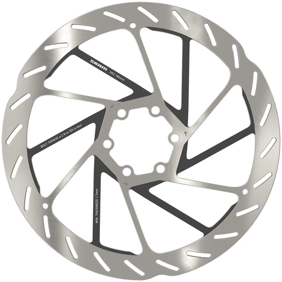 Sram HS2 Disc Brake Rotor - 180mm, 6-Bolt