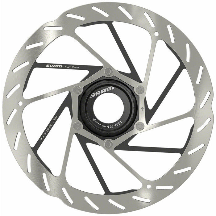 SRAM HS2 Disc Brake Rotor - 180mm, Center Lock