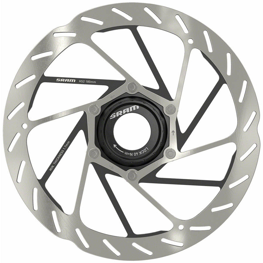 SRAM HS2 Disc Brake Rotor - 180mm, Center Lock
