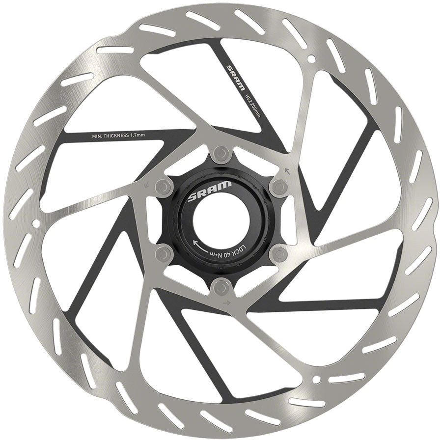 SRAM HS2 Disc Brake Rotor - 200mm, Center Lock