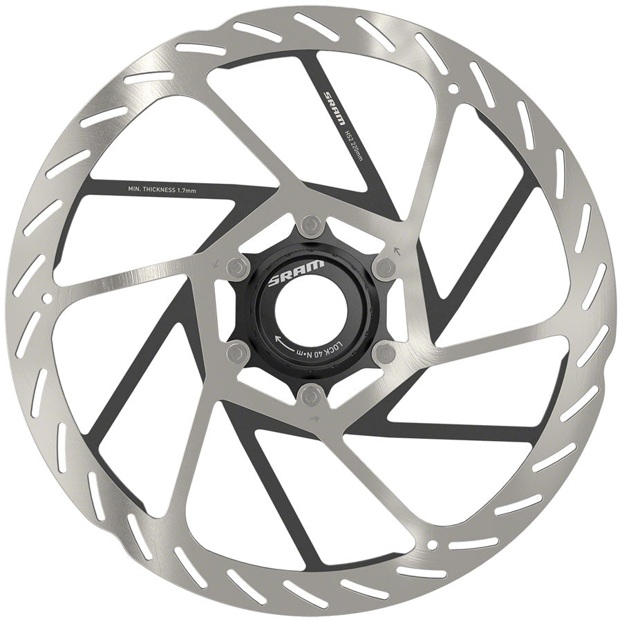 SRAM HS2 Disc Brake Rotor - 220mm, Center Lock