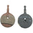 Avid Disc Brake Pads — Organic, Steel Backed, Quiet, For BB5