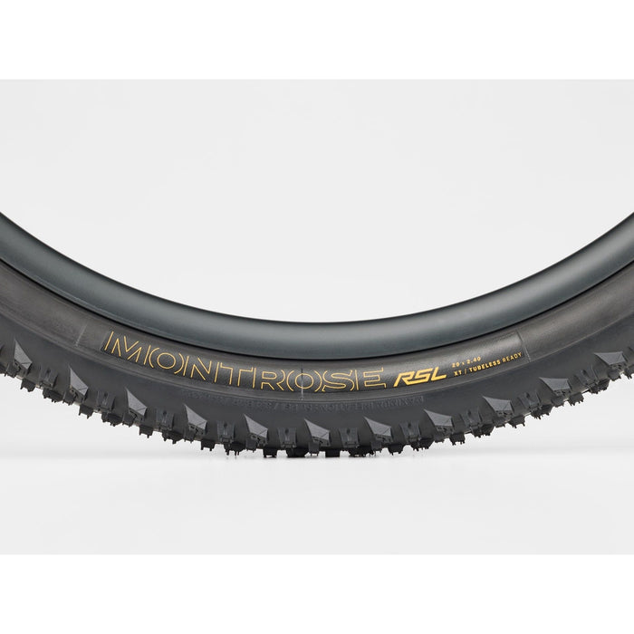 Bontrager Montrose RSL XT 29x2.4 TLR Black Mountain Bike Tire
