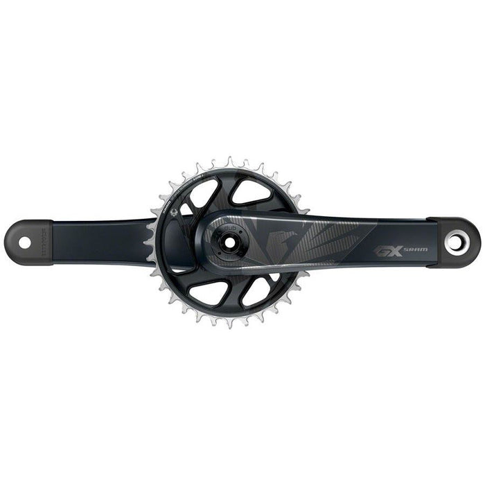 SRAM GX Eagle Carbon Boost Crankset - 175mm, 12-Speed, 32t, Direct Mount, DUB Spindle Interface, Lunar