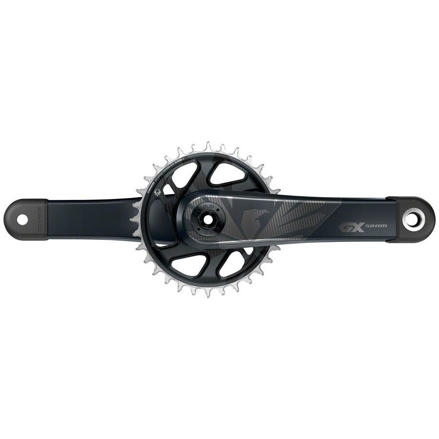 SRAM GX Eagle Carbon Boost Crankset - 175mm, 12-Speed, 32t, Direct Mount, DUB Spindle Interface, Lunar