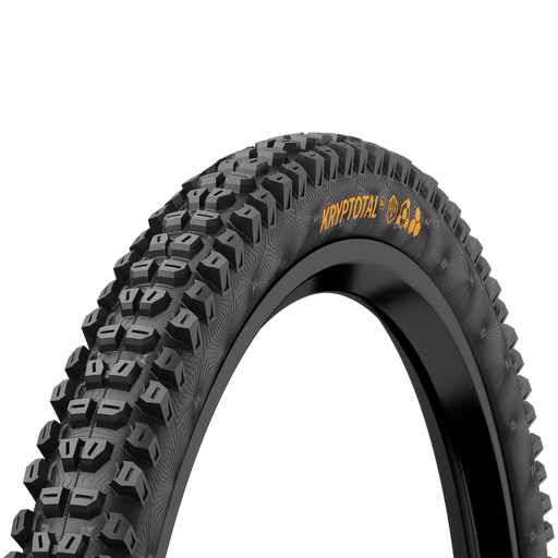 Continental Kryptotal Rear Mountain Bike Tire - 27.5 x 2.60, Tubeless, Folding, Soft Compound, Enduro Casing