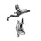 TRP Evo Pro HD-M9040 Brakes, Left Lever