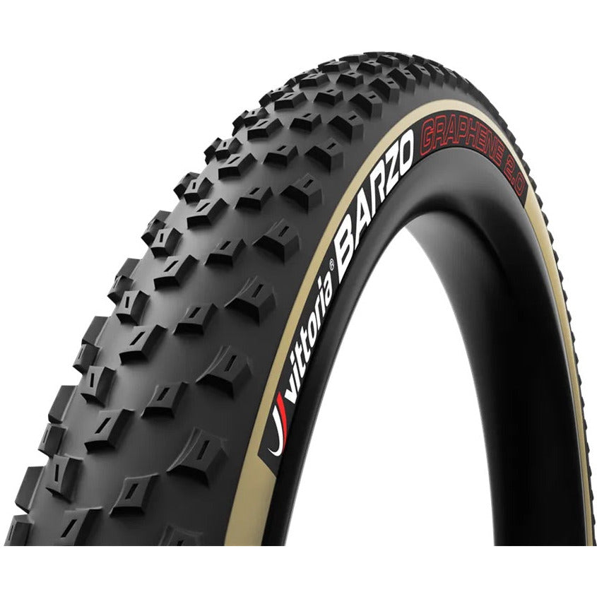 Vittoria Barzo 29 x 2.35 Blk/Tan, Folding Bead Mountain Bike Tire