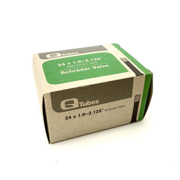 Q-Tubes 24"x 1.9-2.125" Schrader Valve Mountain Bike Tube