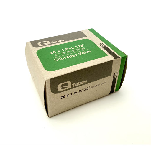 Q-Tubes 26" x 1.9-2.125" Schrader Valve Mountain Bike Tube