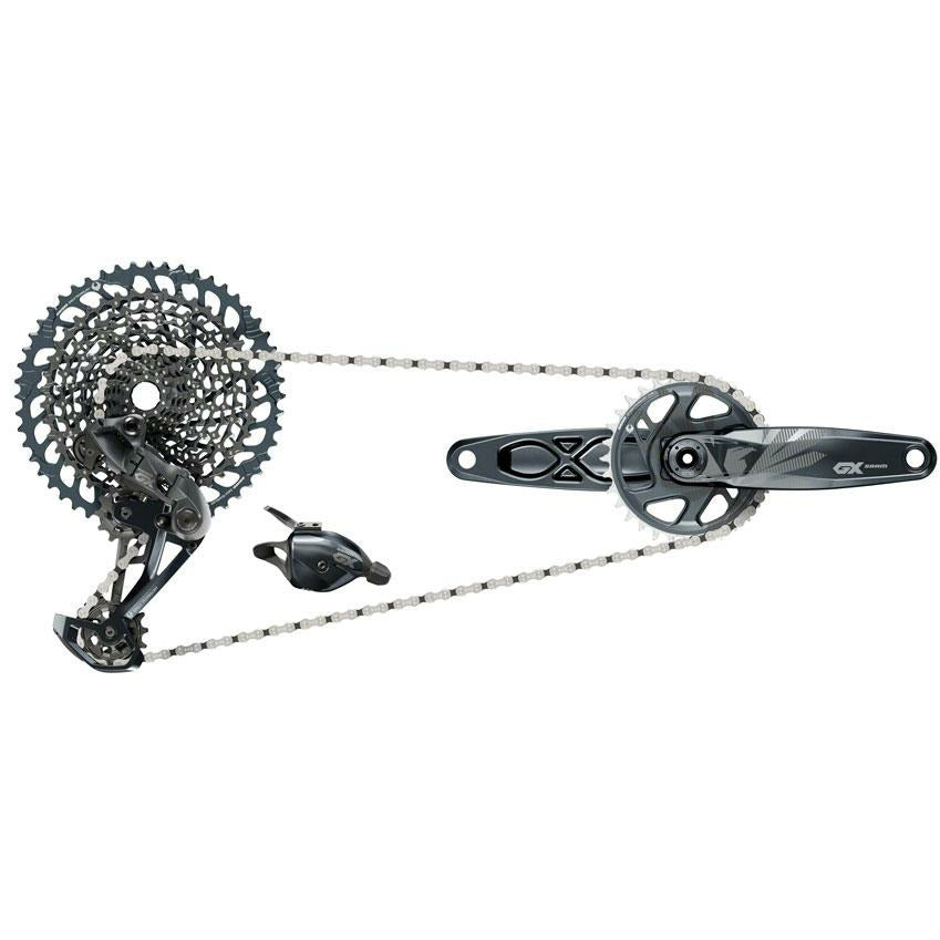 SRAM GX Eagle Groupset - 175mm Crankset, 32t, DUB, Trigger Shifter, Rear Derailleur, 12-Speed 10-52t Cassette, and 12-Speed Chain