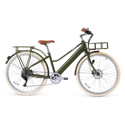 Bluejay Premiere Lite - Olive Green Electric Bike