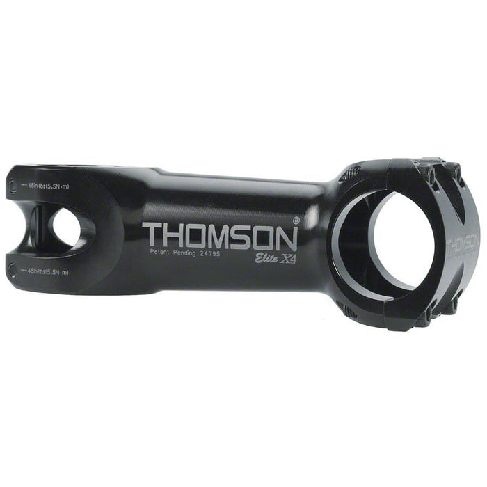 Thomson Elite X4 Mountain Stem - 100mm, 31.8 Clamp, +/-0, 1 1/8", Aluminum, Black
