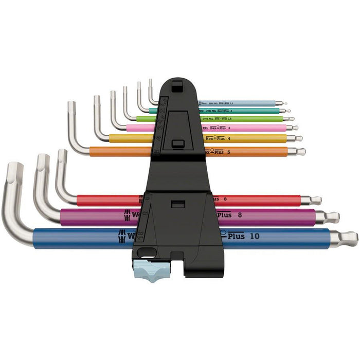 Wera 3950/9 Hex-Plus, L-Key, Hex Wrench Set