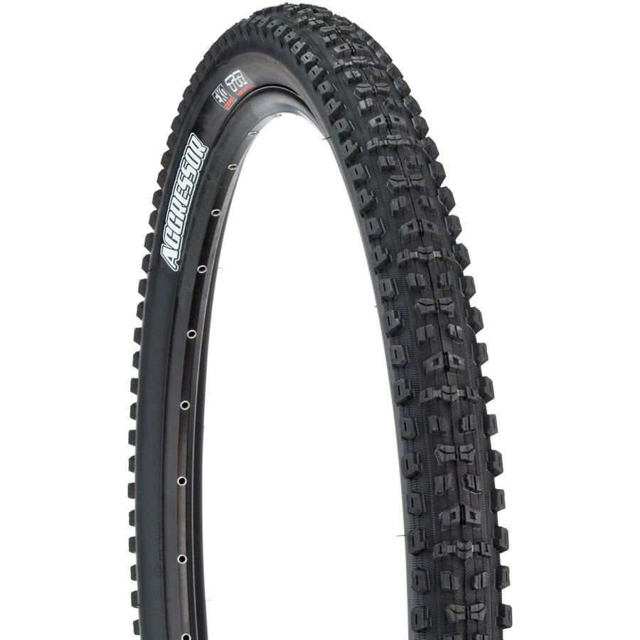 Maxxis Aggressor Tire 27.5 x 2.3, Tubeless, Folding, Black, Dual, EXO, Mountain Bike Tire