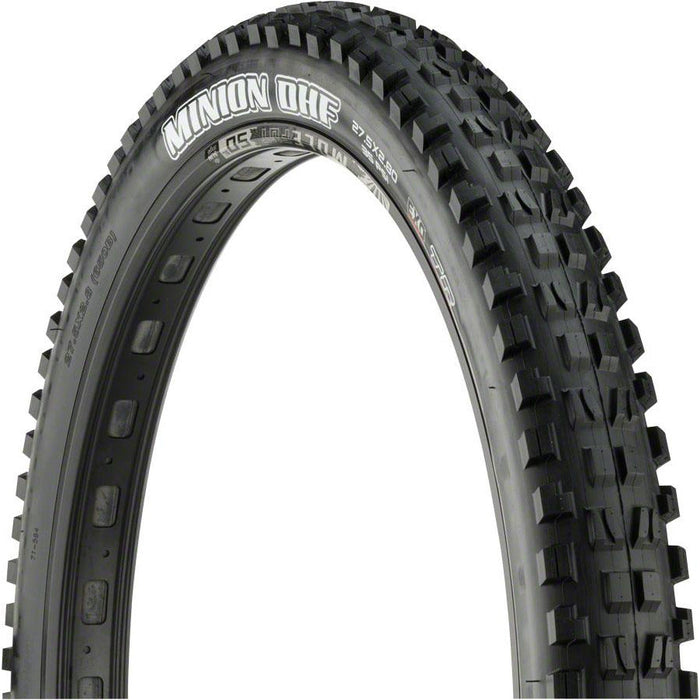 Maxxis Minion DHF Tire 27.5 x 2.8, Tubeless, Folding, Black, Dual, EXO, Mountain Bike Tire