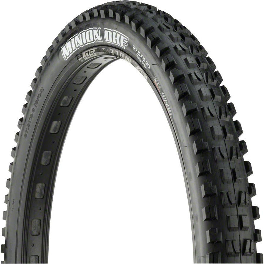 Maxxis Minion DHF Tire 27.5 x 2.8, Tubeless, Folding, Black, Dual, EXO, Mountain Bike Tire