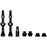 Muc-Off Tubeless Valve Kit: Black, fits Road and Mountain, 44mm, Pair