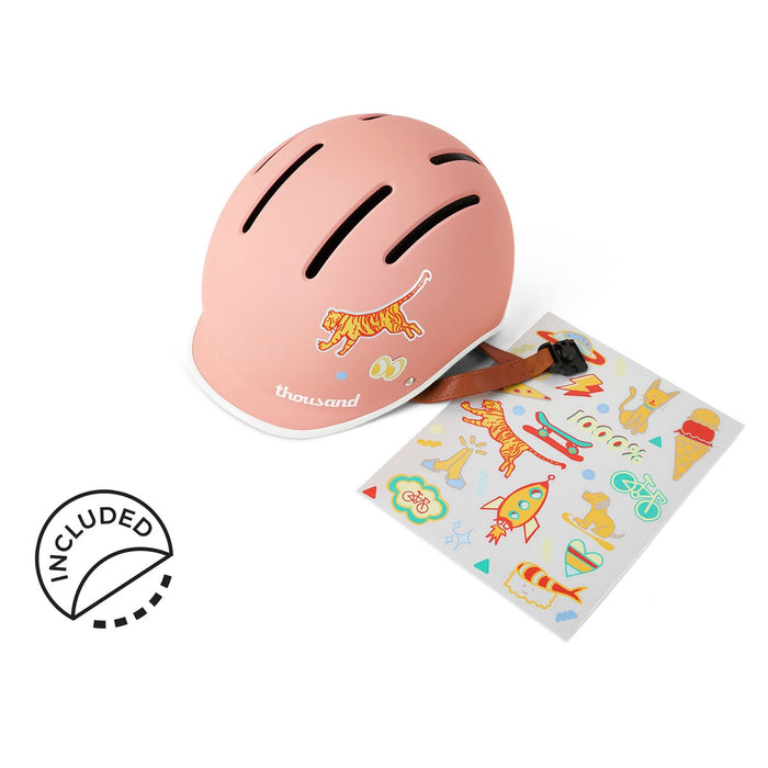 Thousand Jr Kids Bike Helmet Power Pink