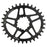 Wolf Tooth Components GXP Elliptical Chainring - Direct Mount, Boost, 32t