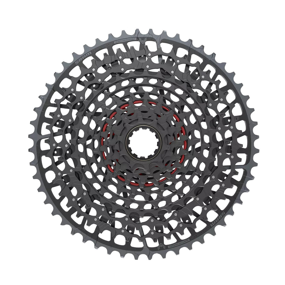 SRAM X0 Eagle T-Type XG-1295 Cassette — 12-Speed, 10-52t, For XD Driver, Black