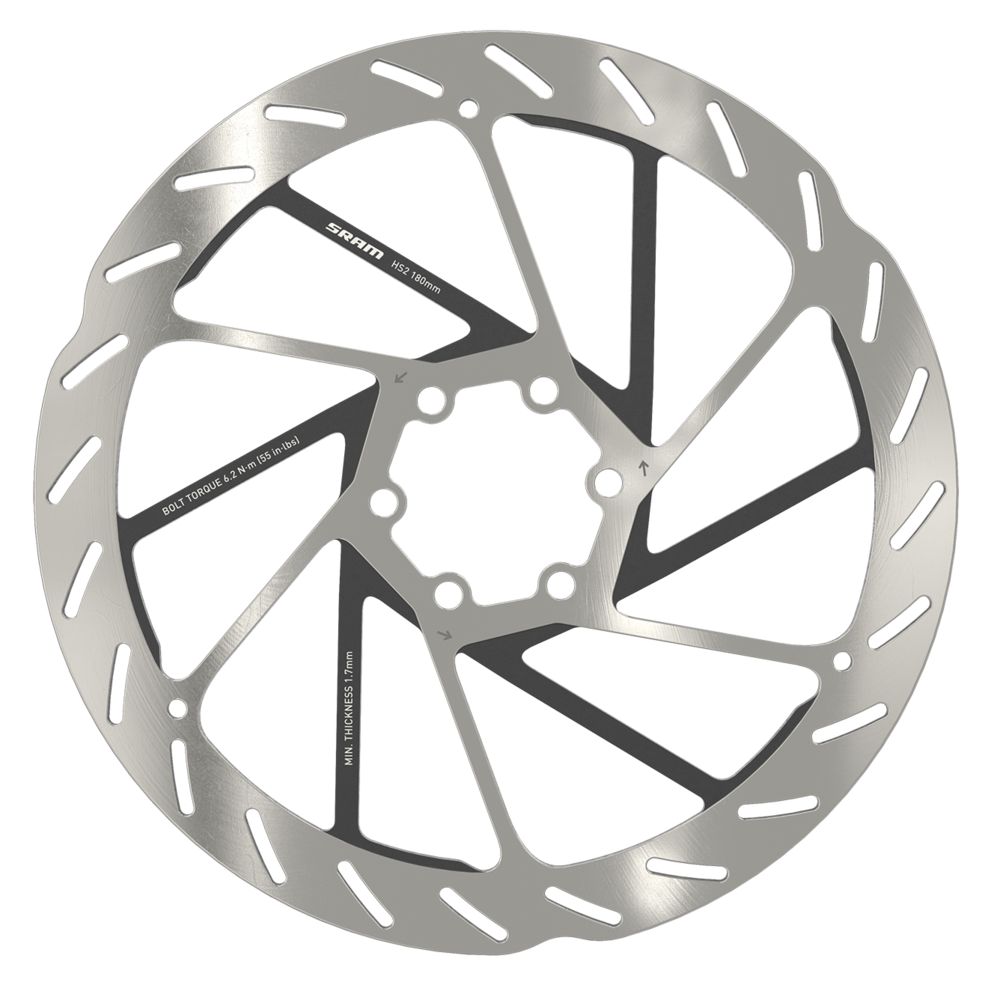 SRAM HS2 Disc Brake Rotor 220mm 6-bolt