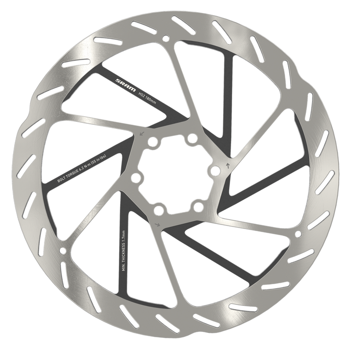 SRAM HS2 Disc Brake Rotor 220mm 6-bolt