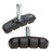Jagwire Mountain Sport Brake Pads Smooth Post 53mm Pad, Black
