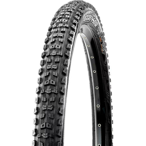 Maxxis Aggressor Tire 27.5 x 2.5 Tubeless, Folding, Black, Dual, DD, Wide Trail, Mountain Bike Tire