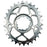 5Dev T-Type Oval 3-Bolt Chainring 3mm Offset 32t Silver